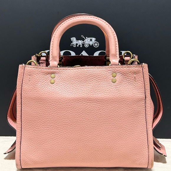 COACH 1941 Rogue 25 Glovetanned Pebble Leather Crossbody/Shoulder/Handbag - Picture 4 of 16